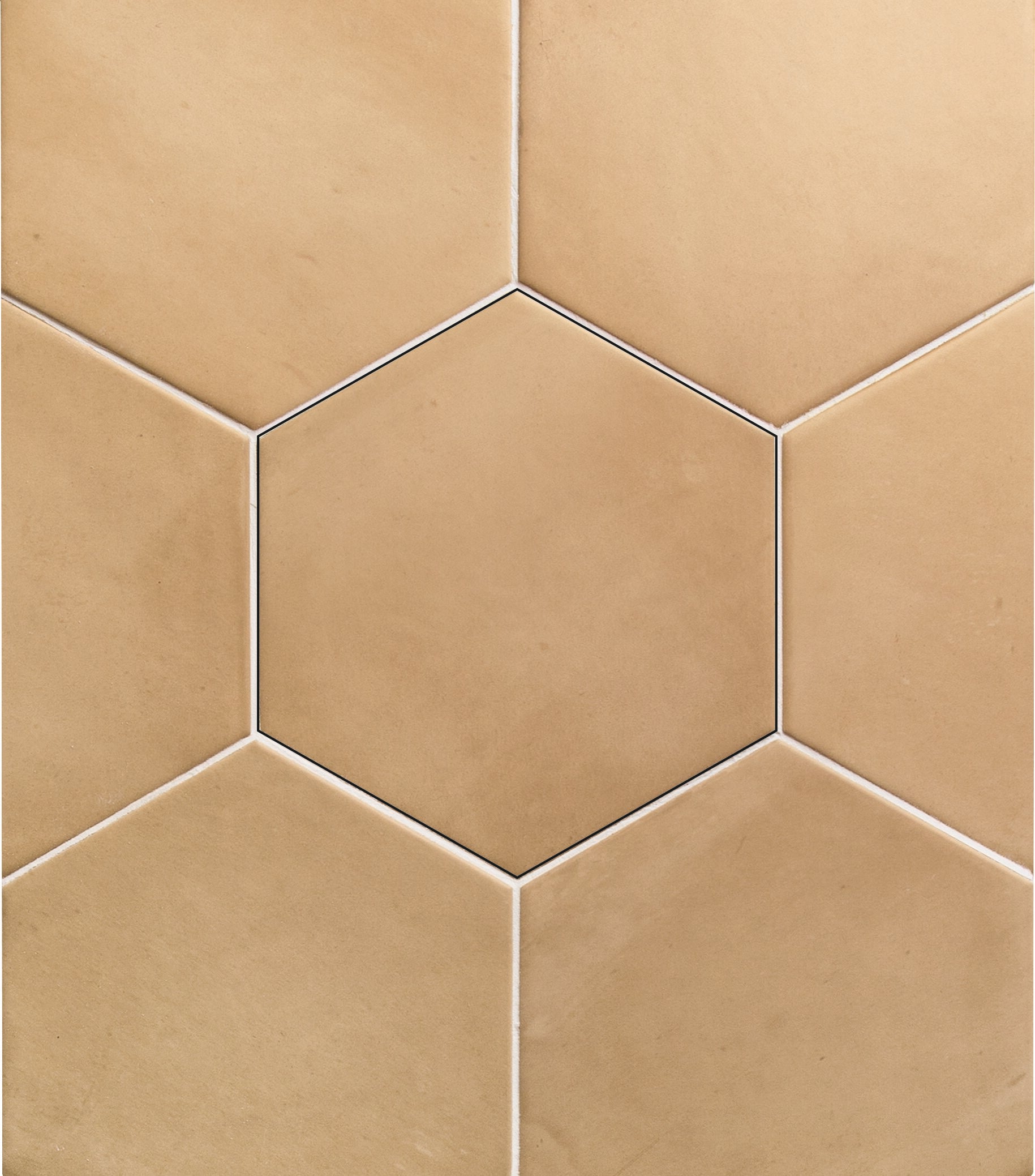 FAYENZA HEXAGON, 17,5x20,5, Light Yellow, Peach